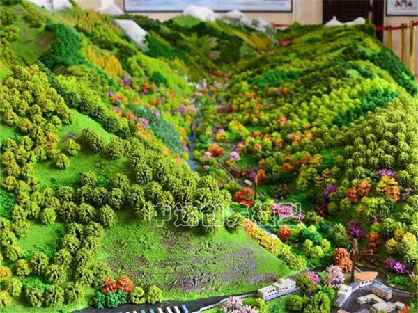 成都景区沙盘模型