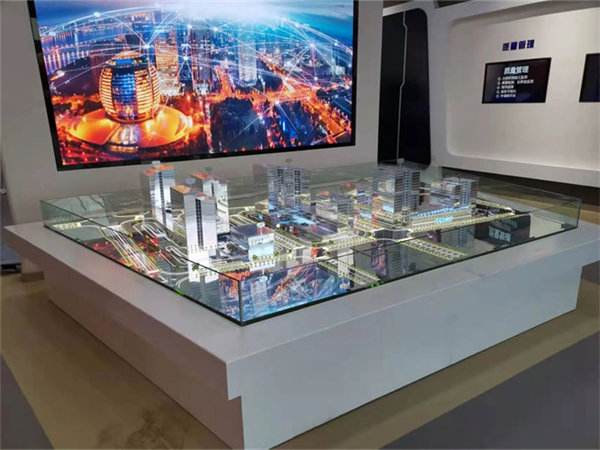 成都水晶沙盘模型