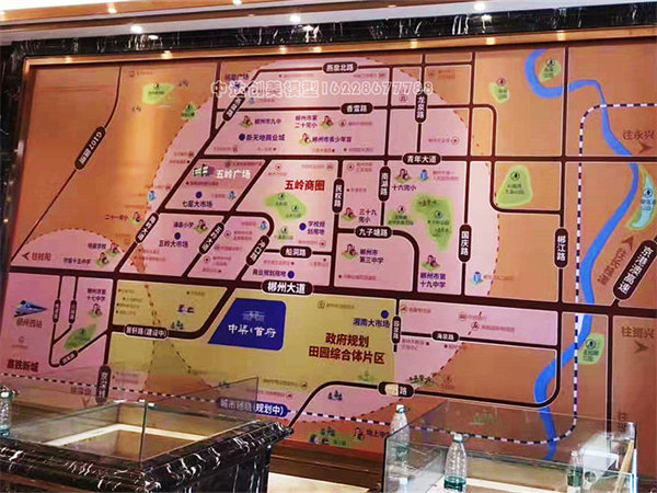四川区位沙盘