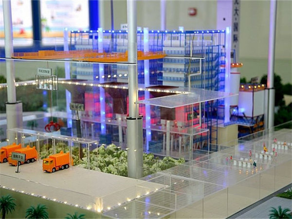四川工业沙盘模型